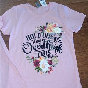 New with tags let me overthink this size small